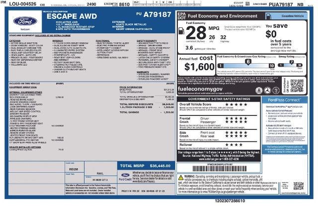 2023 Ford Escape Active