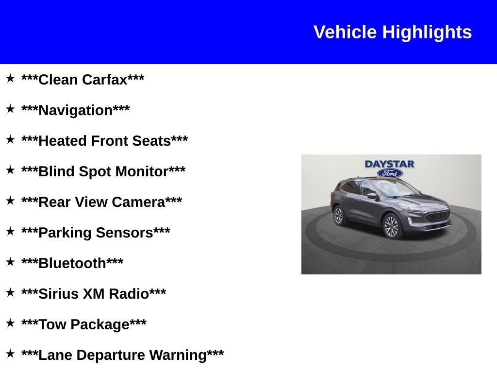 2020 Ford Escape Titanium