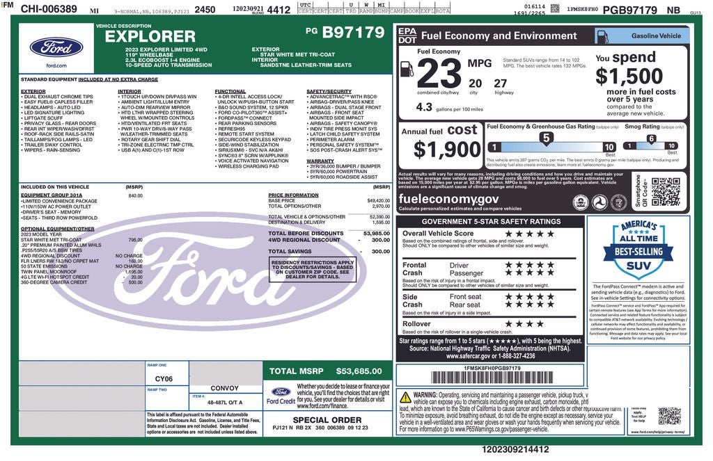 2023 Ford Explorer Limited