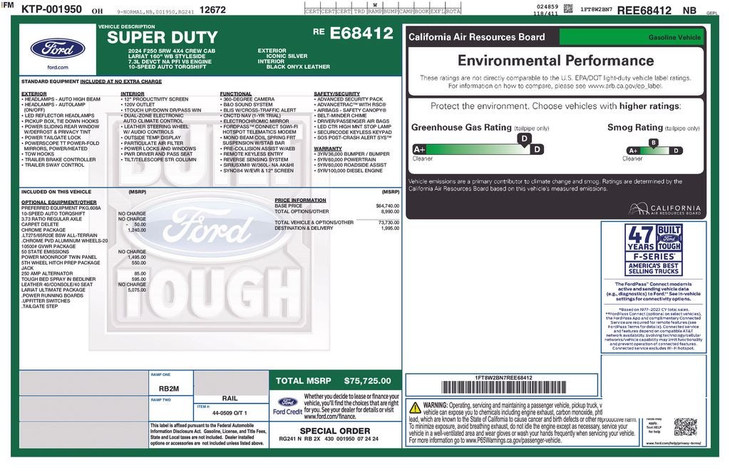 2024 Ford F-250SD Lariat