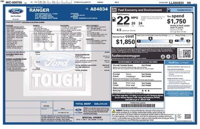 2020 Ford Ranger XLT