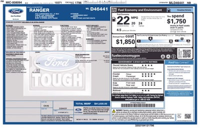 2021 Ford Ranger Lariat