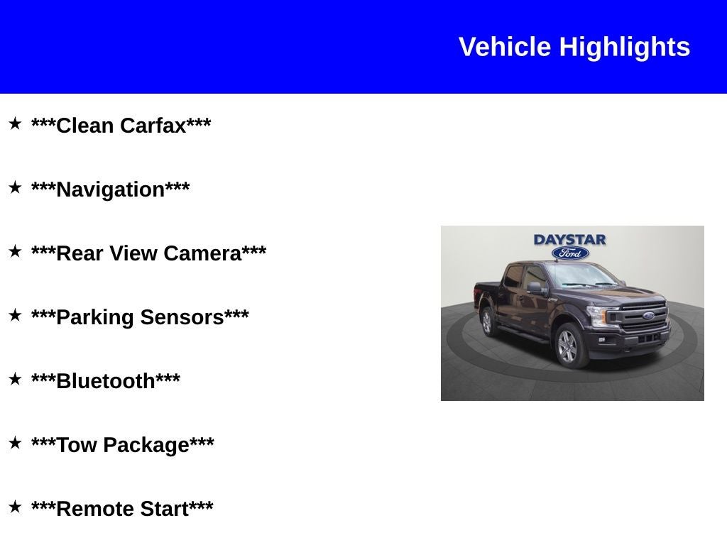 2018 Ford F-150 XLT