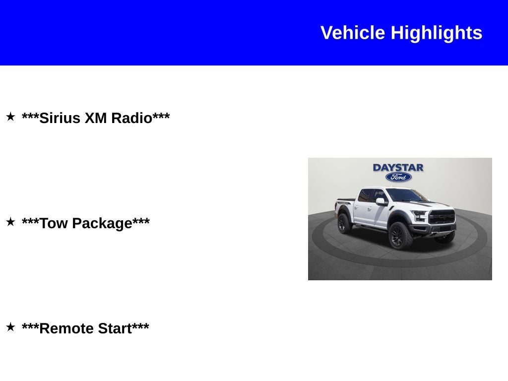 2020 Ford F-150 Raptor