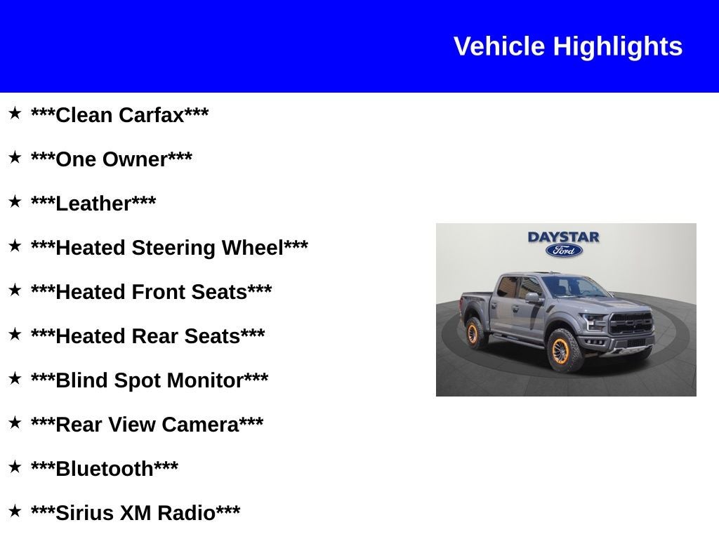 2020 Ford F-150 Raptor