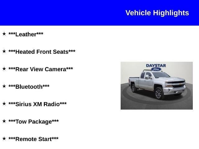 2016 Chevrolet Silverado 1500 LT LT2