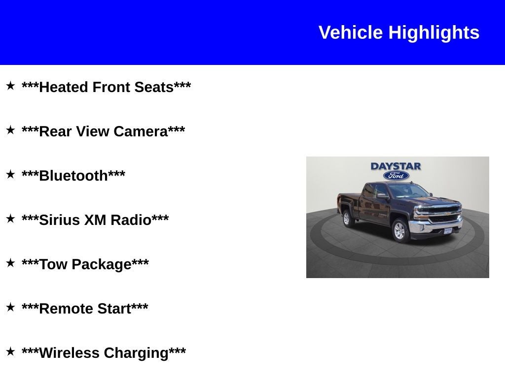 2018 Chevrolet Silverado 1500 LT LT1