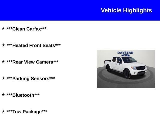 2019 Nissan Frontier SV