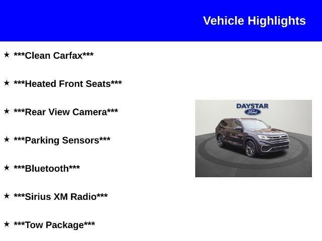 2022 Volkswagen Atlas 3.6L V6 SEL R-Line