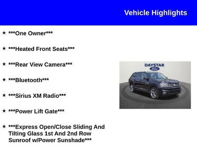 2018 Volkswagen Atlas SEL 4Motion