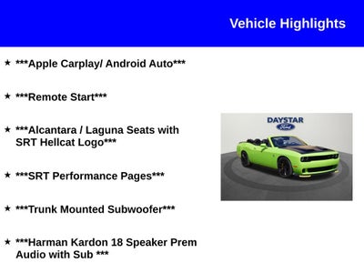 2023 Dodge Challenger SRT Hellcat Jailbreak Convertible