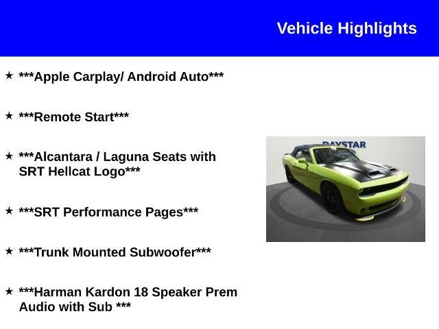 2023 Dodge Challenger SRT Hellcat Jailbreak Convertible