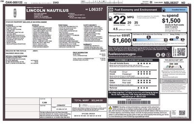 2022 Lincoln Nautilus Reserve