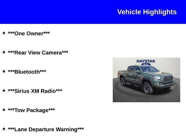 2022 Toyota Tacoma TRD Off-Road V6