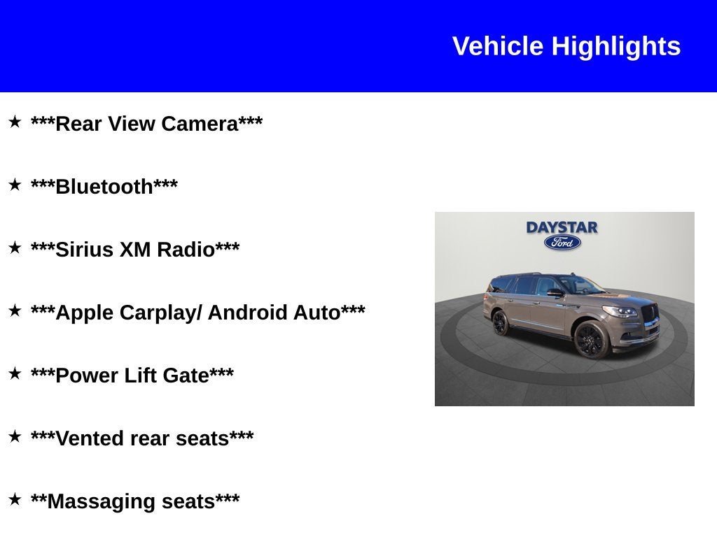 2024 Lincoln Navigator L Black Label