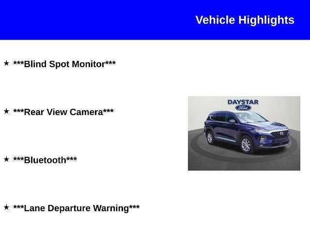 2019 Hyundai Santa Fe SEL