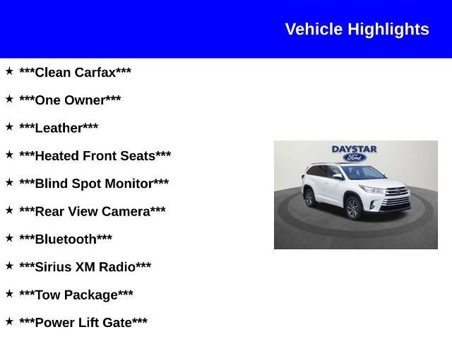 2018 Toyota Highlander XLE