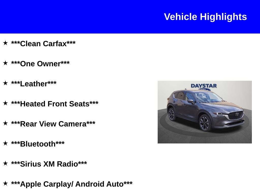 2023 Mazda Mazda CX-5 2.5 S Premium Package