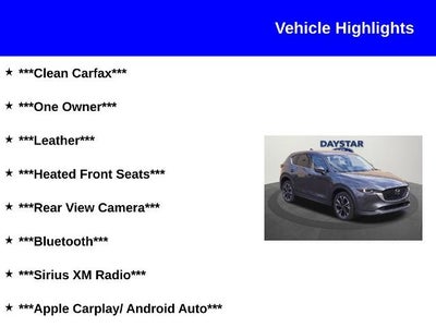 2023 Mazda Mazda CX-5 2.5 S Premium Package